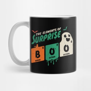 Boo The Elements Of Surprise Halloween Periodic Table Mug